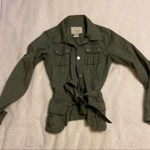 Daytrip Green Cotton Jacket